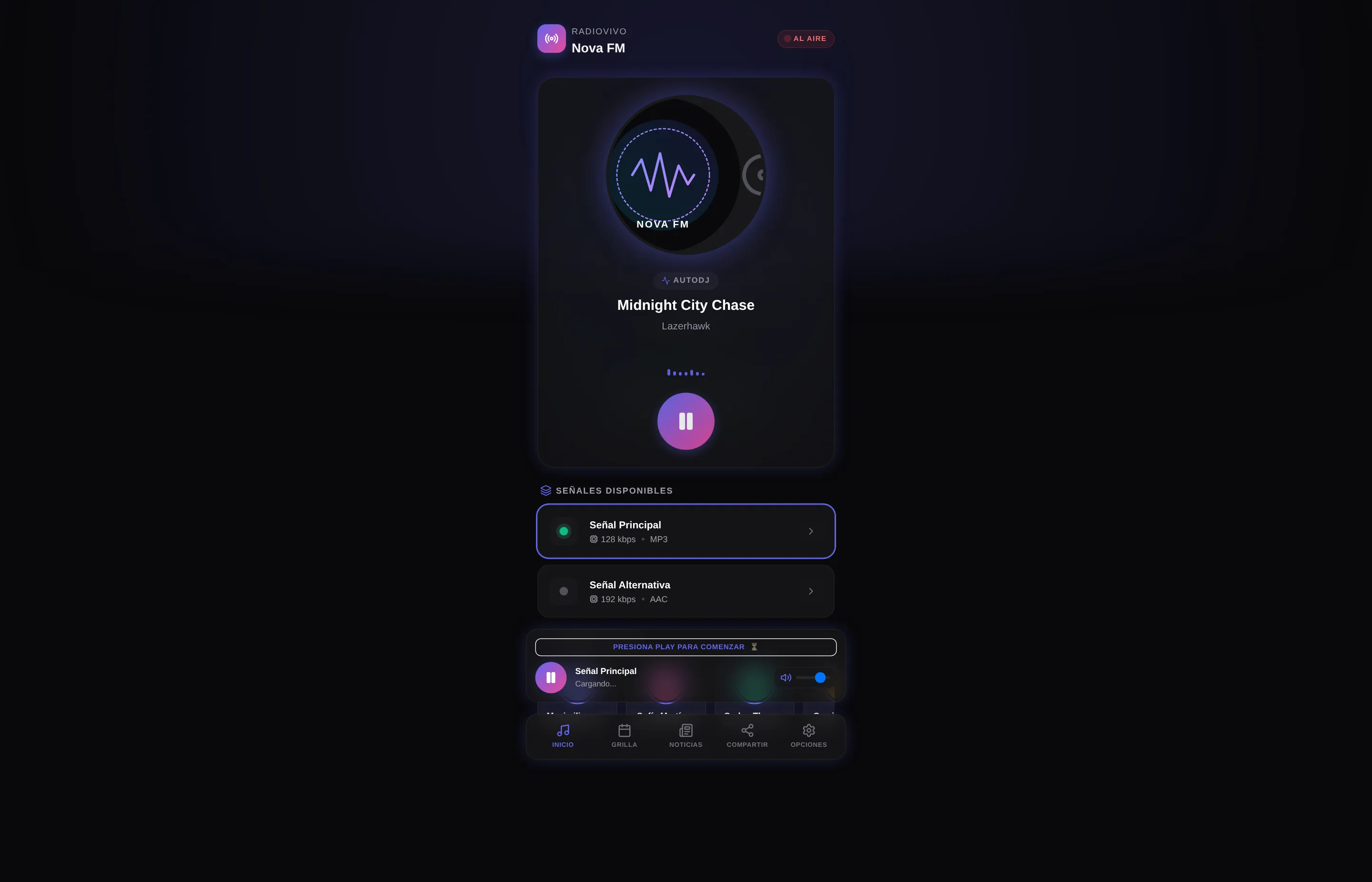 Progressive Web App PWA para radios